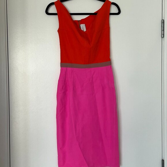Emilio de la Morena Color-Block Dress, Size 8 (UK) - Picture 1 of 3